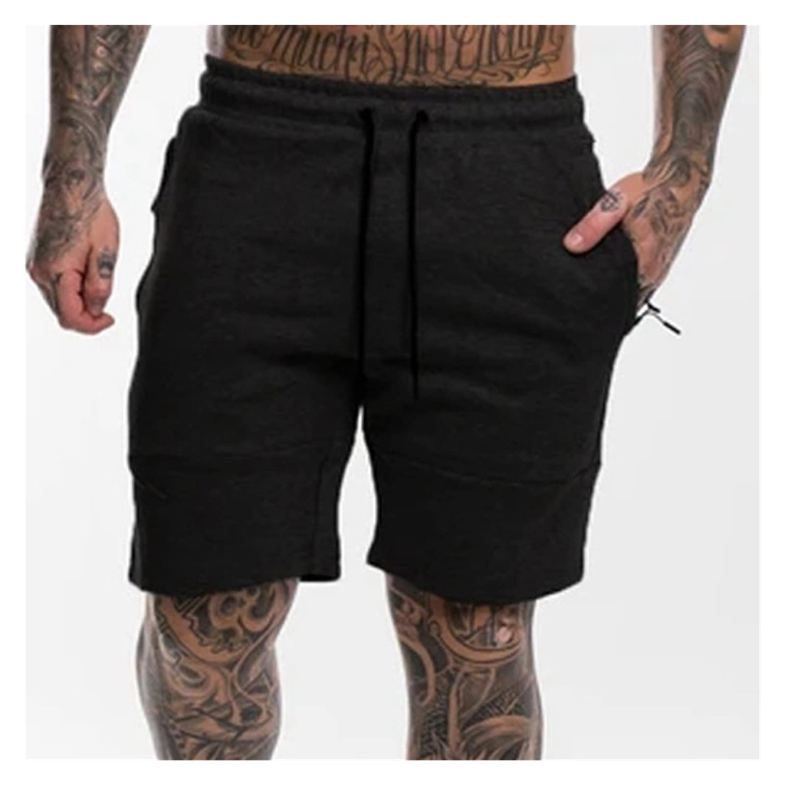 YXWYXWA Sporting Running Shorts kulturystyka dresowe presie fitness krótkie spodnie do joggingu siłowni mężczyźni sportowe szorty