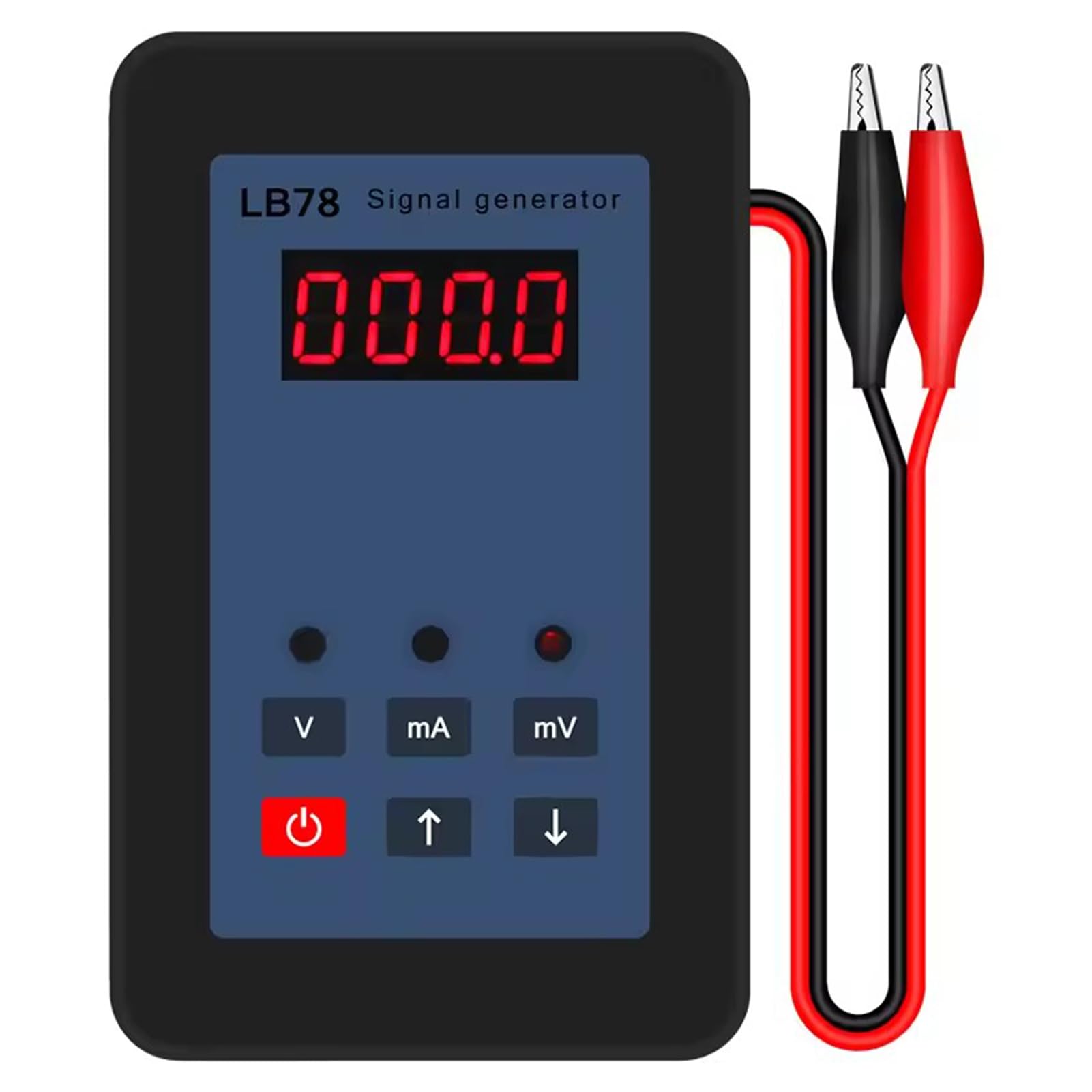 LB78 4-20mA /0-10V/mV Generator sygnału napięcia prądu Kalibrator procesu źródła sygnału Tester sygnału z wyświetlaczem LCD