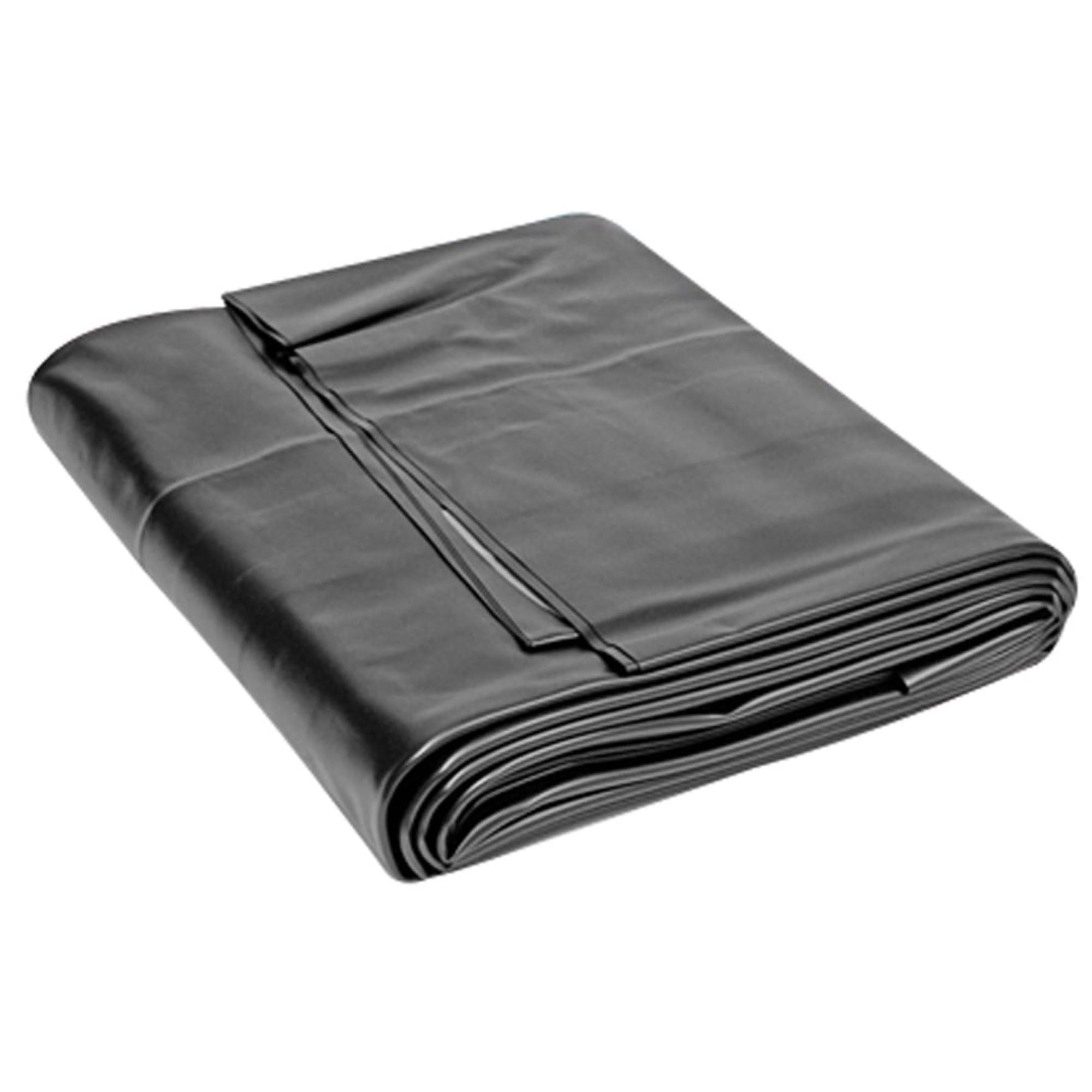 HEISSNER TF177-00 PVC Teichfolie, 0,5 mm, 5x4m = 20 qm, schwarz