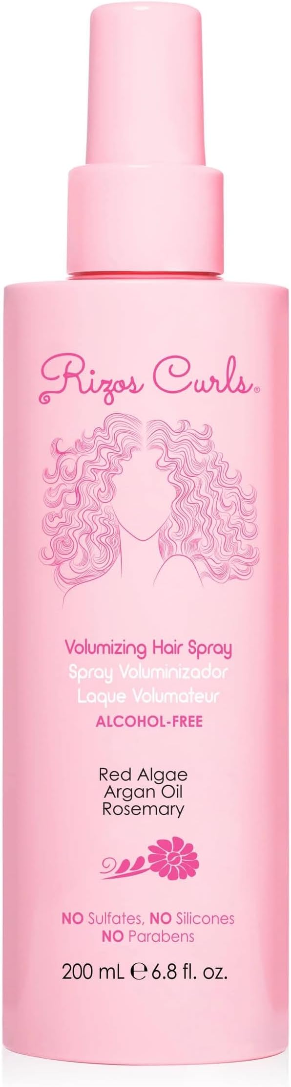 Volumizing Curl Hair Spray Flexible Hold, Volume & Frizz Control with Aloe Vera Adds Shine & Bounce for All Hair Types Wavy, Curly, Coily, Sulfate, Paraben & Alcohol-Free