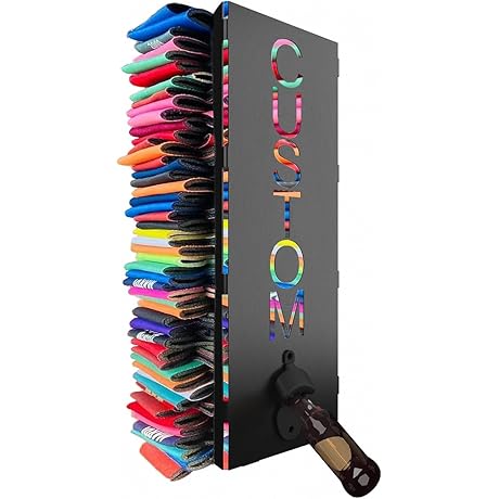 Custom Koozie Holder with Integrated Bottle Opener