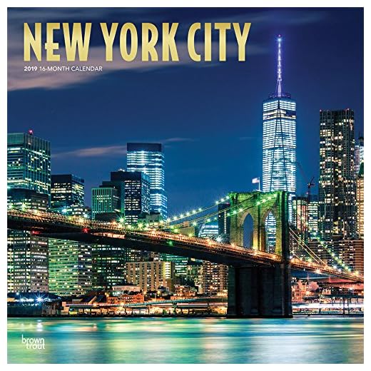 New York City 2019 Calendar