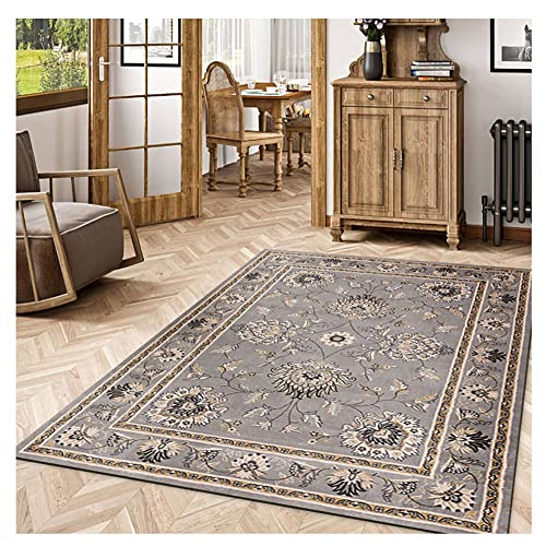 rutschfeste große Traditionelle Teppiche Wohnzimmer Teppich Läufer Vintage-Ethno-Stil Schlafzimmer Teppich Waschbarer Orient Teppich Hotels für Schlafzimmer Küche Home Deco 12 140 * 200cm