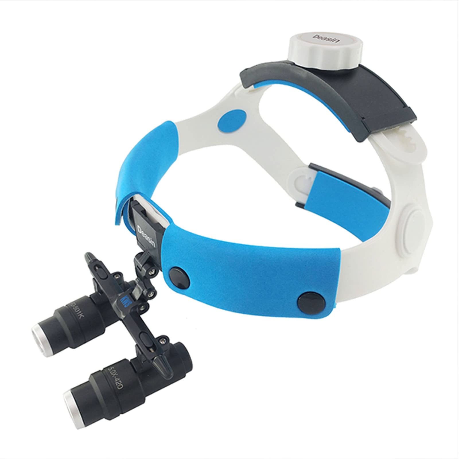 Lupas binoculares Gafas Lupa con diadema 4X 6X dentales quirúrgicas