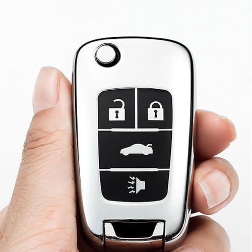 Miniatura 3 de Funda para llave de coche de TPU, para Buick Cruze Aveo Trax Malibu Captiva para Opel para Opel para Vauxhall Mokka Encore Astra Corsa E Insignia