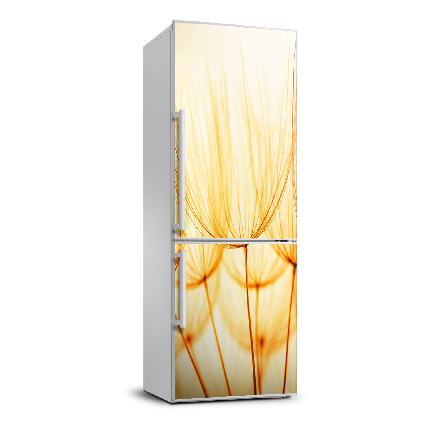 Pegatinas cubierta del refrigerador 70x190 cm vinilo cocina decoración pared de salón Tulup
