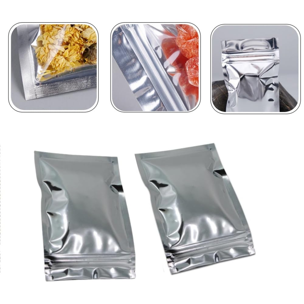 Esimlife Sacchetti sigillati per alimenti, sacchetti con chiusura lampo