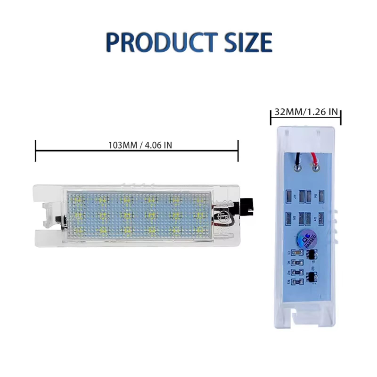 Conjunto de Luces de matrícula para Chevrolet Malibu 2013-2015 2 Piezas luz de matrícula para automóvil Accesorios para automóvil
