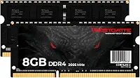 Memória RAM DDR4, 8GB, 2666MHz, para Notebook