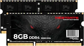 Memória RAM DDR4, 8GB, 2666MHz, para Notebook