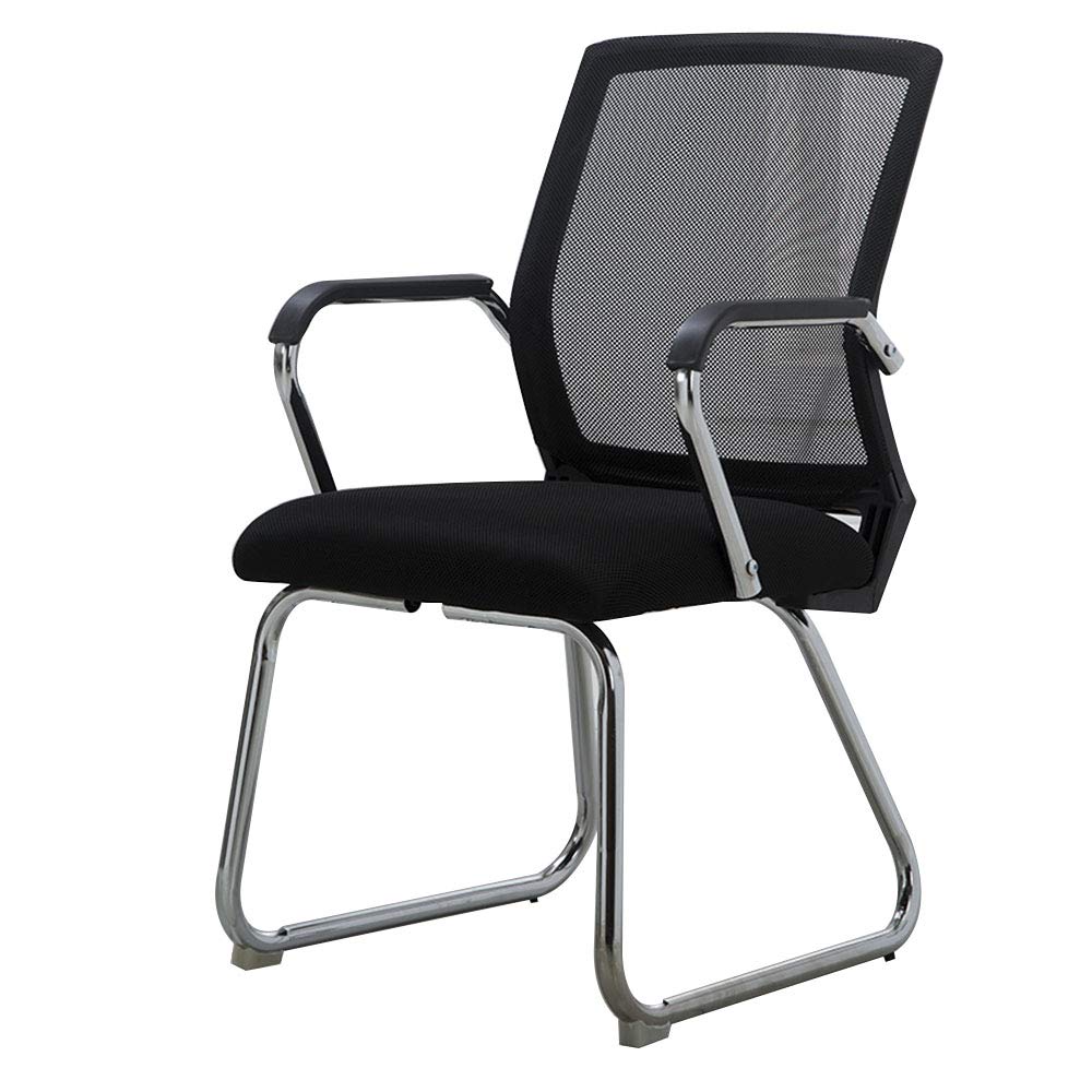 Chaise de bureau ergonomique verte en titane avec accoudoirs