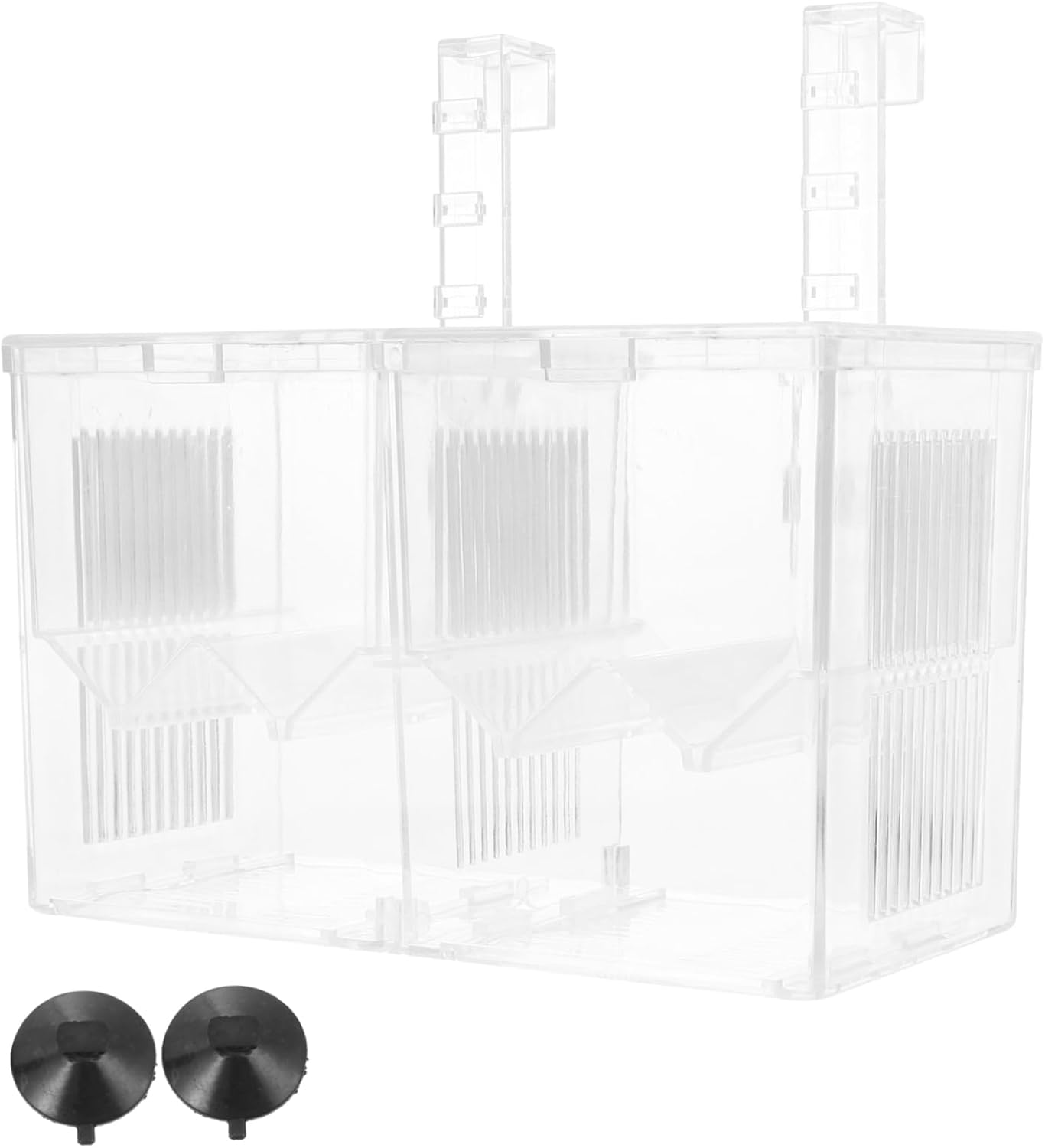 GANAZONO 1pc Breeding Isolation Box for Aquarium Multifunctional Hatchery for Fry and Young Fish Easy to Install Suitable for Freshwater and Tanks