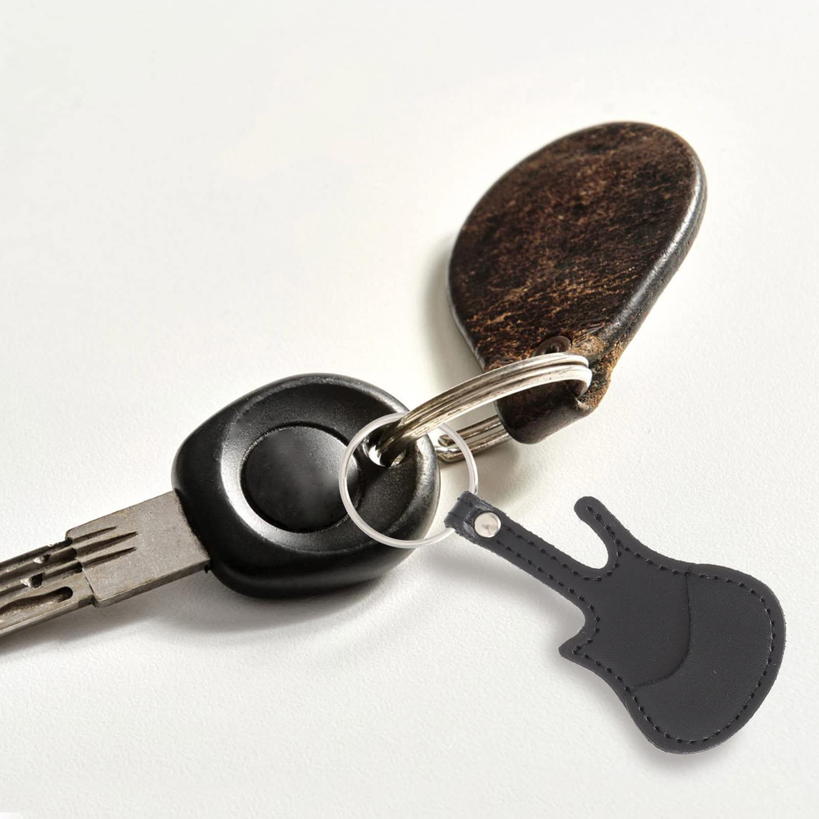 WHAMVOX Guitar Plectrum Bag Portable Storage Holder for Guitar and Ukulele Players