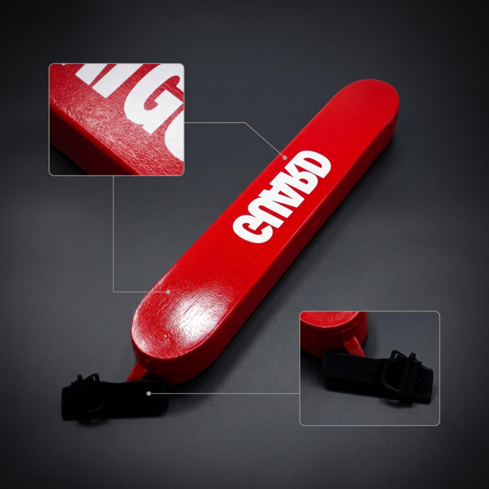 Tavola di Soccorso con Cinghie Rigida Barella con Cinghie Resistente Attrezzatura per Soccorritori