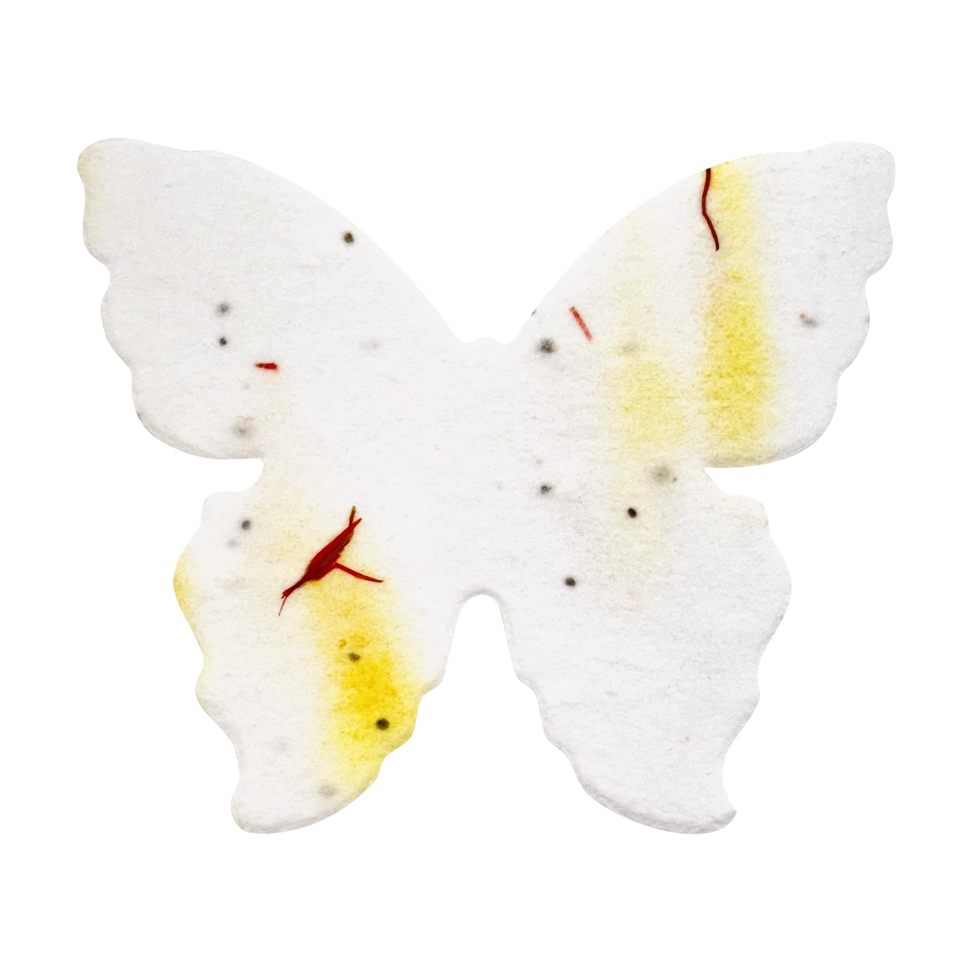 Seed Bloom Large Yellow Butterfly Seed Paper