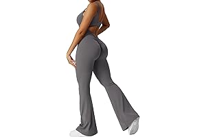 Women Flare Jumpsuits Workout