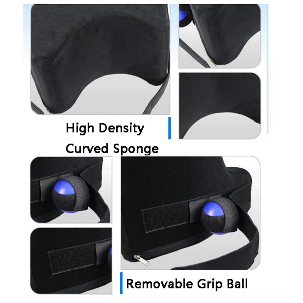 Cabestrillo para Brazo, esparcidor de Brazo Transpirable Ajustable con inmovilizador de Hombro, Correa para el Hombro Suave y Transpirable, Adecuado para Mujeres Adultas, Derecha