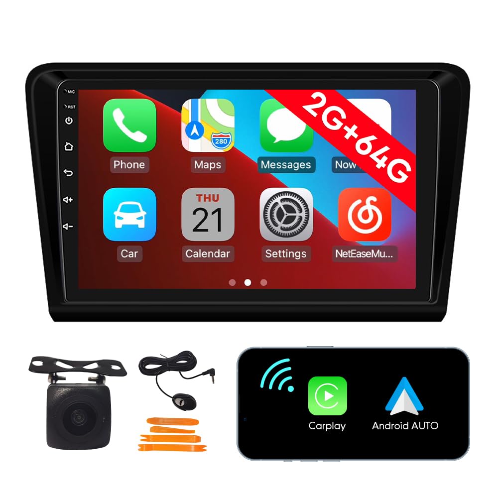 [2G 64G] Android Car Stereo FM Radio Carplay Android Auto 9