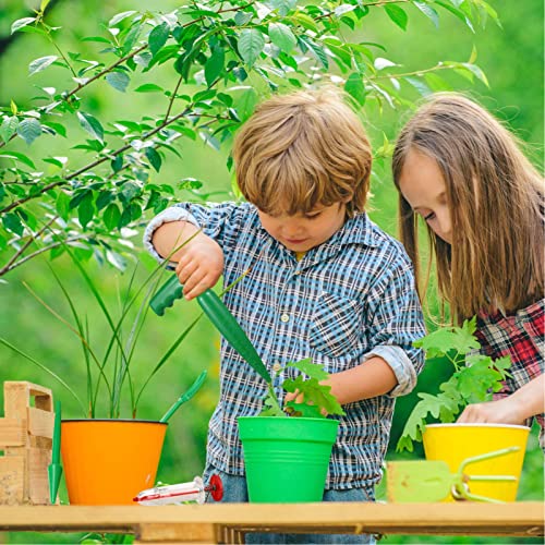 Conjunto de 6 Peças Mini Dispensador de Sementes de Semeadura Portátil Ferramenta Espalhadora de Sem