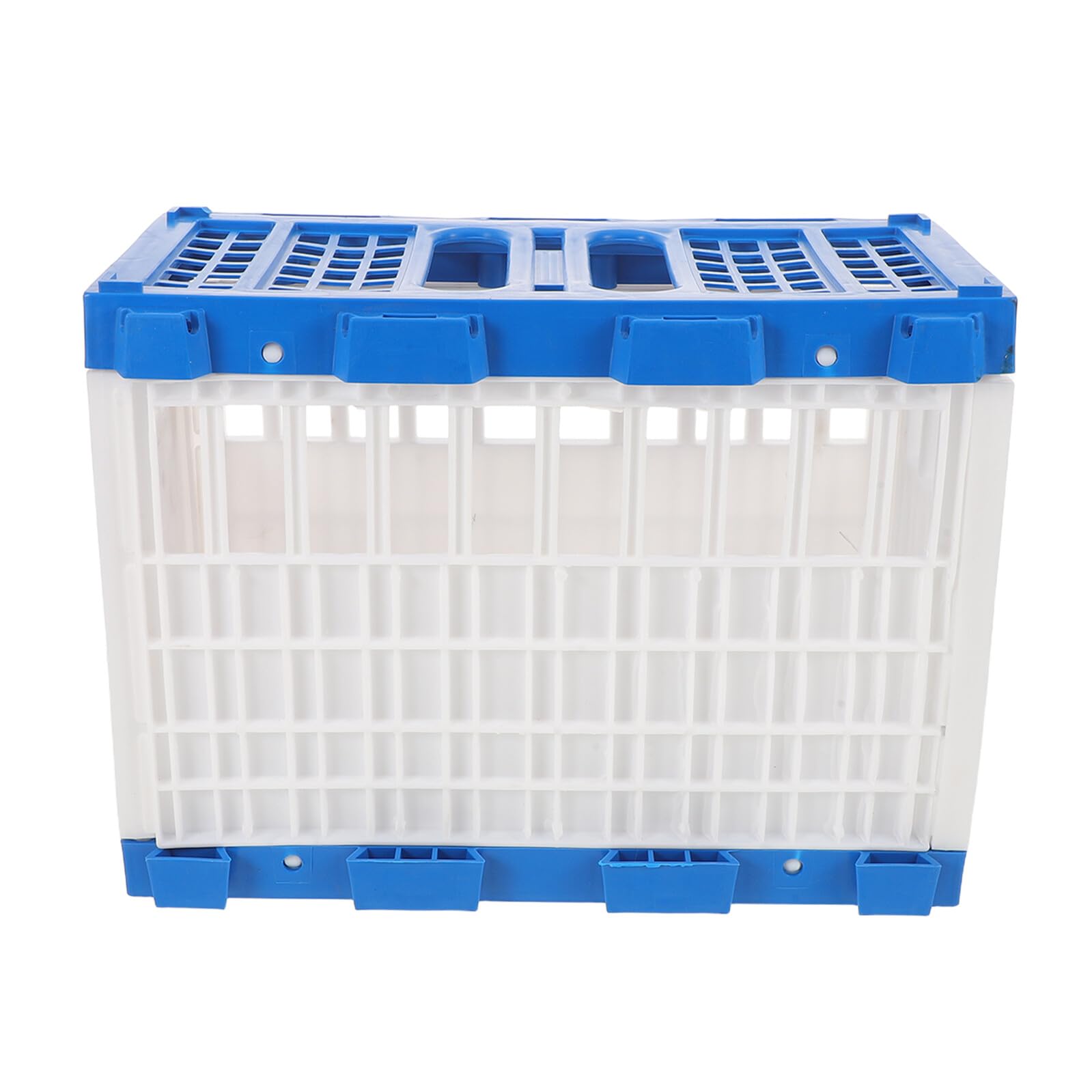 Abaodam Jaula Portátil para Palomas de Carreras Puerta Lateral Abatible Cesta de Plástico Ligera 32X165X245 CM para Entrenamiento Transporte y Liberación Segura Exteriores