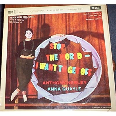 Anthony Newley Anna Quayle Stop The World I Want To Get Off All The Songs From The Show Songs Music Original 12 inch 33 rpm LP Vinyl Album Record