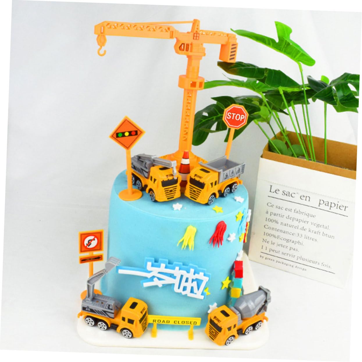 YARNOW 10Sets Traffic Sign Models for Road Signs Playset with Traffic Cones Educational for Learning Traffic Safety and Road Awareness