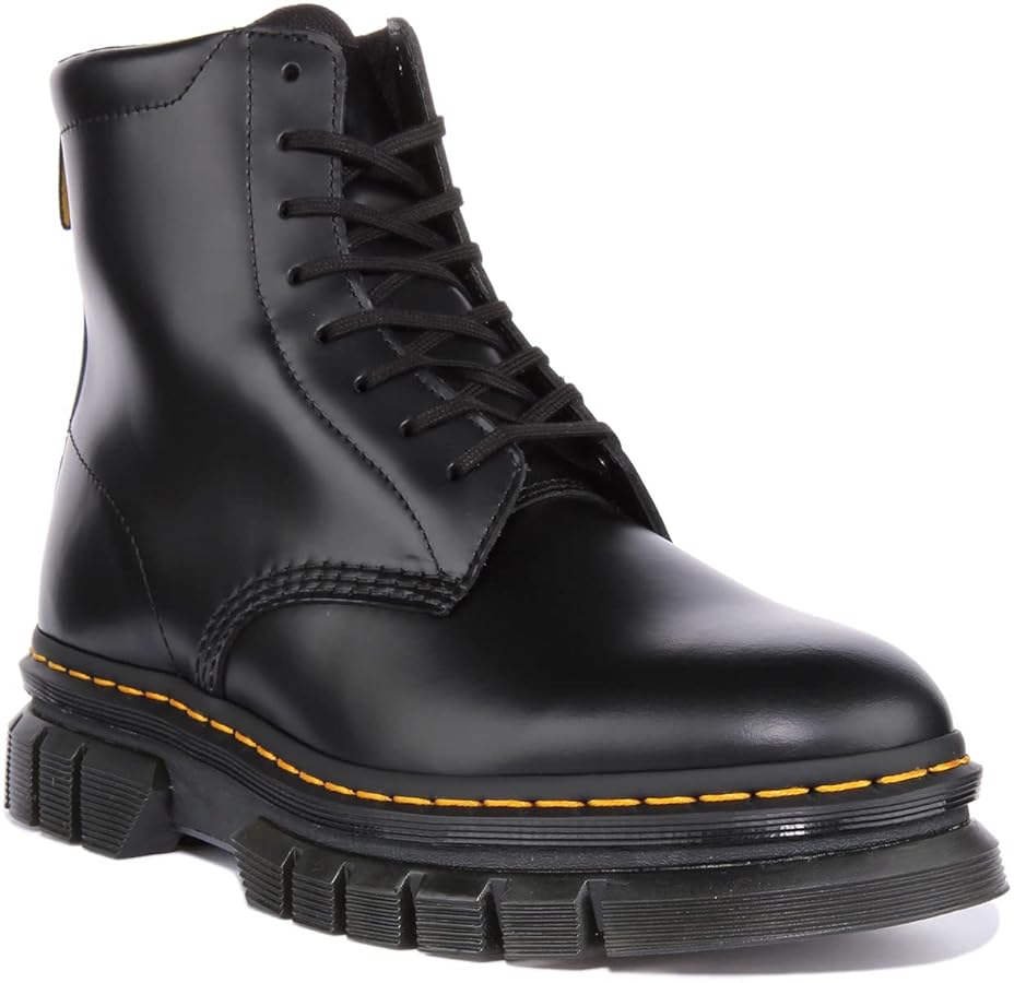 Dr.Martens/RIKARD 8I ブラック ワークブーツ UK7 Amazon.com | Dr. Martens Men's Rikard 8i, Black, 12 Medium