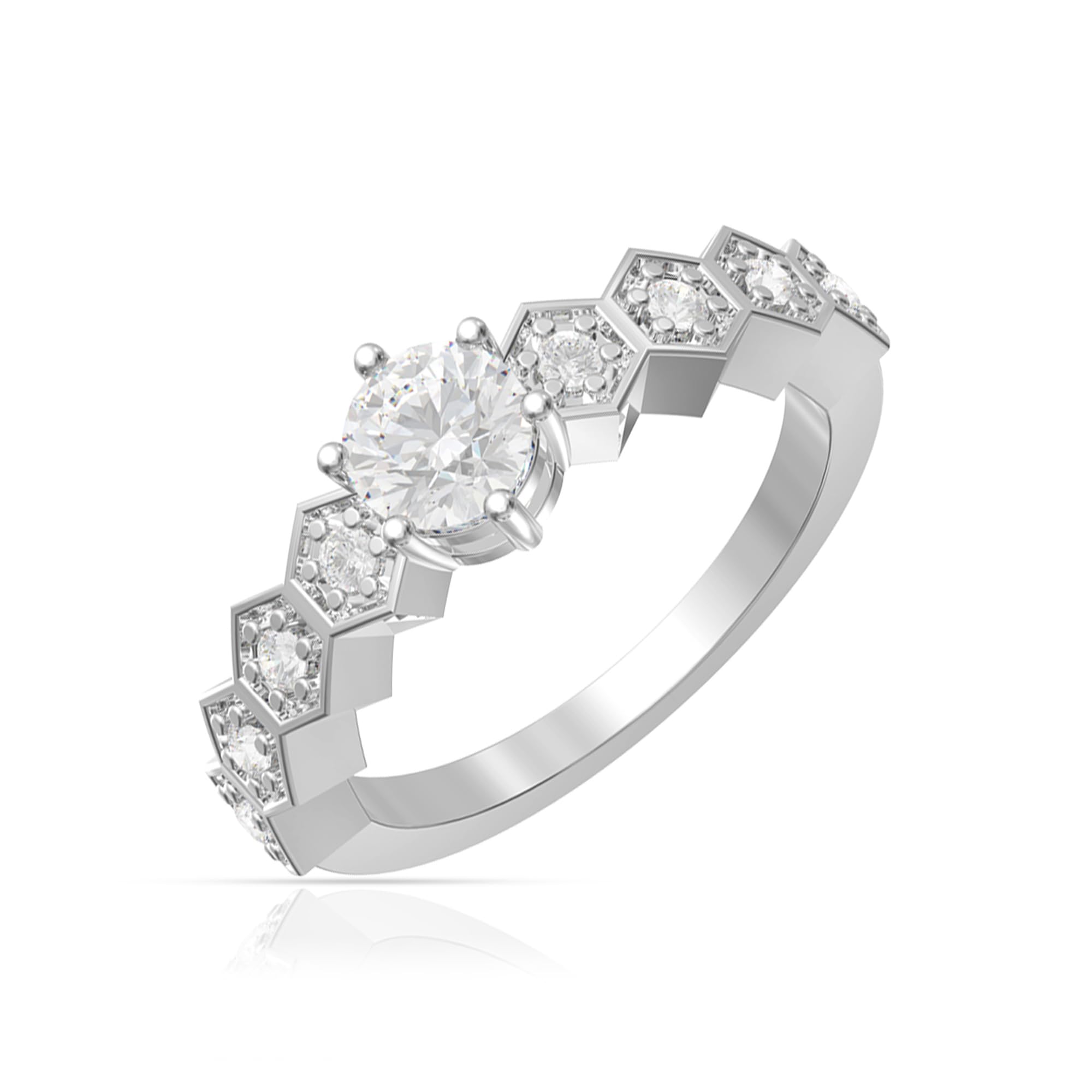 ANAYRA 925 Sterling Silver Ring for Women Finger Ring for Girls and Women | Aesthetic Rings for Girlfriend | Perfect for Birthday & more |Hallmark Certified-image-23