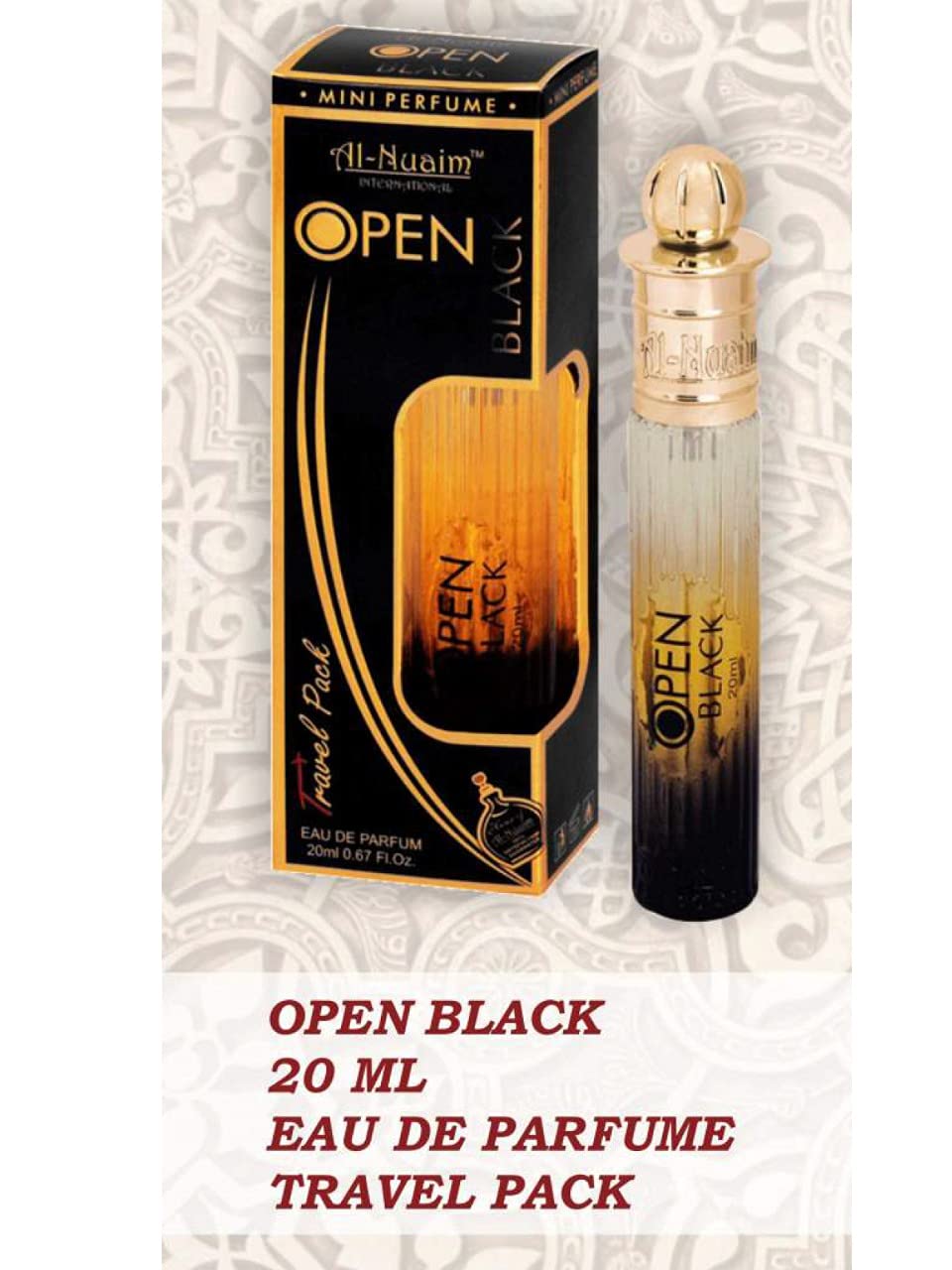 Al Nuaim Pocket Perfume Shop Al-Nuaim Pure Black Pocket Perfume