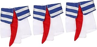 Mipcase 3Pcs Roupas De Pássaro De Estimação Roupas Coelho Decorações Acessórios De Gatinho Traje Cardeal Roupas De Papagaio Quentes Roupas De Papagaio Decoração De Roupas Acessórios De