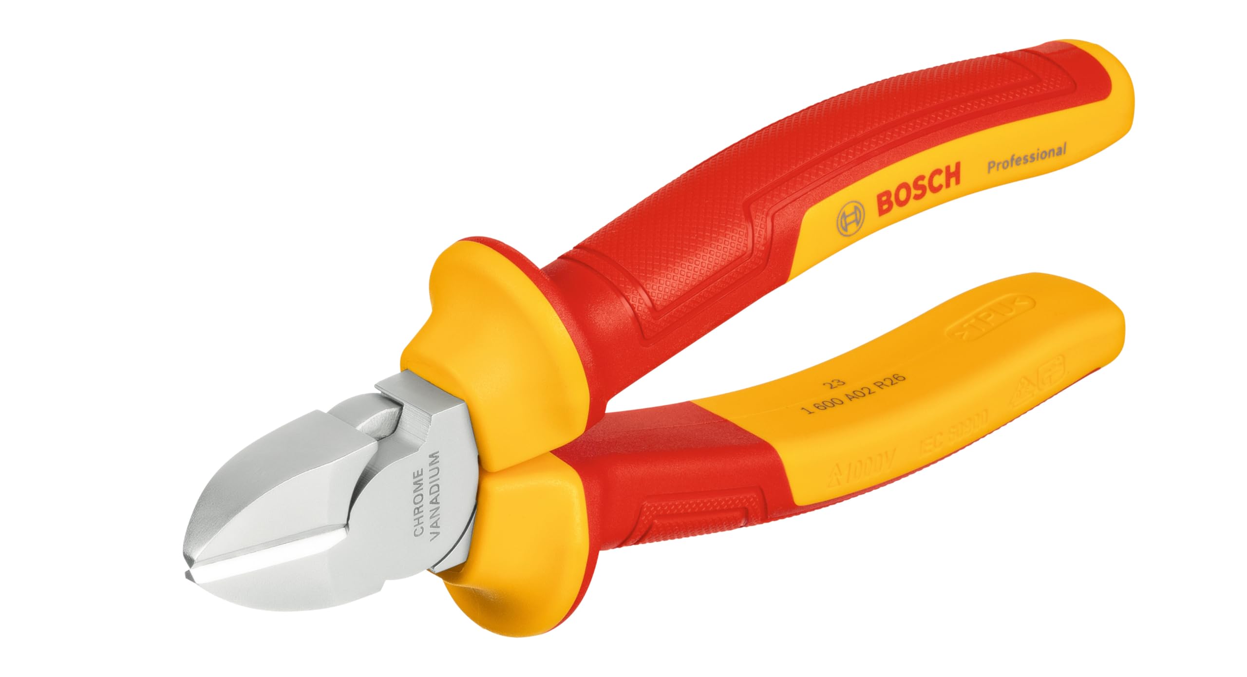 Bosch Professional Juego de herramientas manuales de 3 piezas (incl. 1 destornillador VDE (PH1), 1 cúter lateral diagonal VDE (160 mm) y 1 abridor de botellas, en L-Boxx Mini)