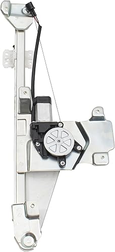 Miniatura 2 de Brock Elevalunas eléctrico trasero del pasajero y conjunto del motor derecho compatible con 04-12 Canyon Colorado Crew Cab Pickup Truck 15922917