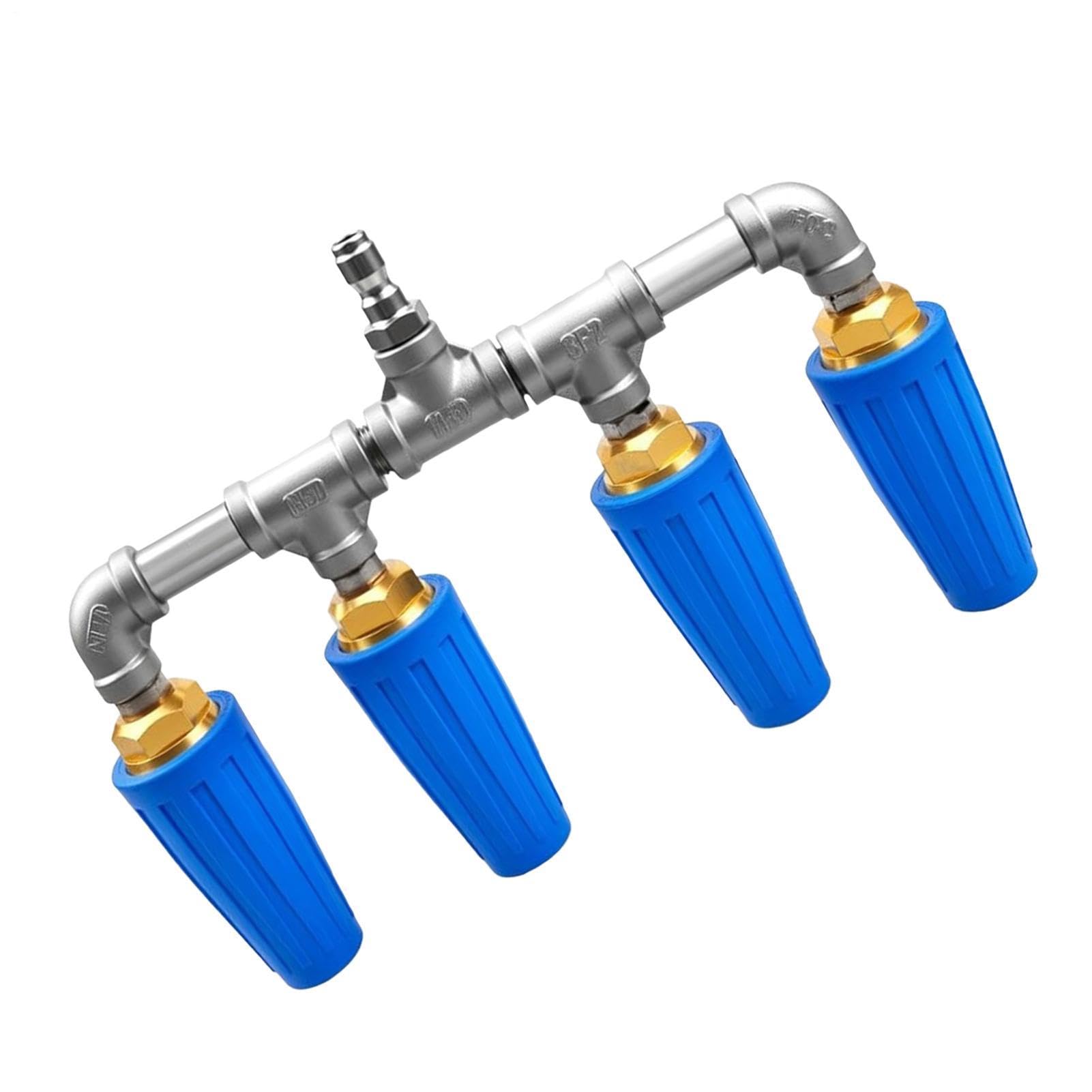Boquilla De Manguera De Agua De Alta Presión Pulverizador de Agua | Boquilla Manual para Manguera de Alta Presión Para Lavado Coches Jardinería Riego Jardines Ca