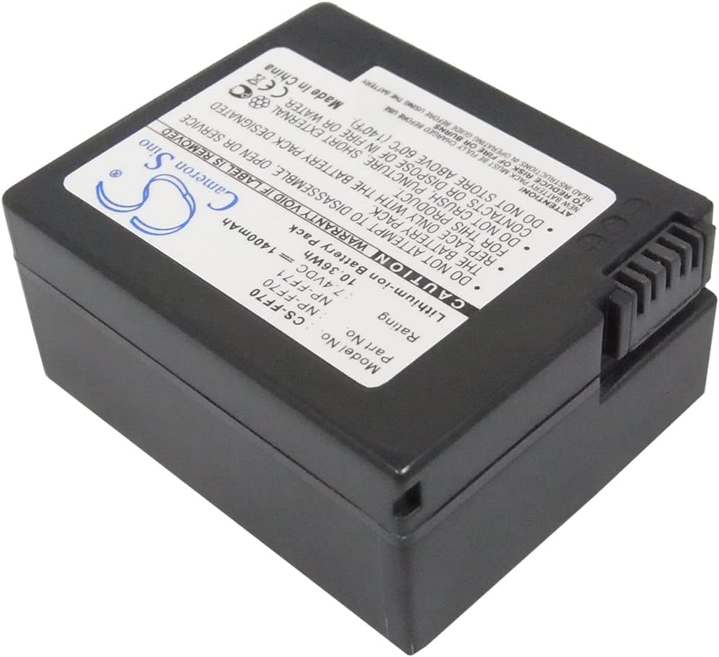 VINTRONS Replacement Battery for Sony DCR-PC109, DCR-PC110