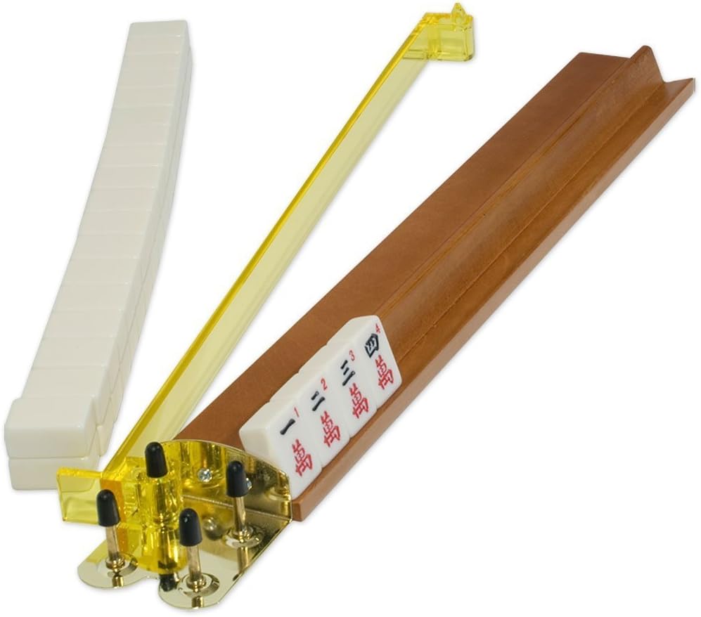 Color Acrylic Mahjong Pushers 18'' Set of 4 by C&H Solutions