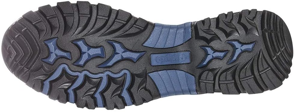 最安値挑戦中3日内急速出荷Propet メンズ Ridge Walker ハイキングブーツ, グレー/ブルー, 10 X-Wide 自分で履く練習