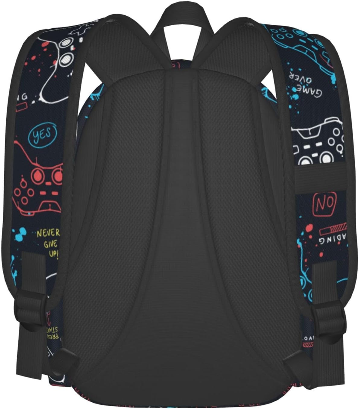 Video Game Controller Multipurpose School Bag Bookbag for Teenage Boys Girls Daily Backpack - Image 4