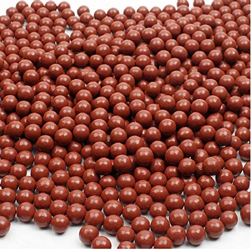 Heavy absorbable mud Pill, Maroon Iron Powder Bouncy Ball, Bow Grain Safe mud 8mm9mm10mm11mm12mm mud Pill, 5kg Pack, About 6000-Can Absorb and Increase 9-10mm kg