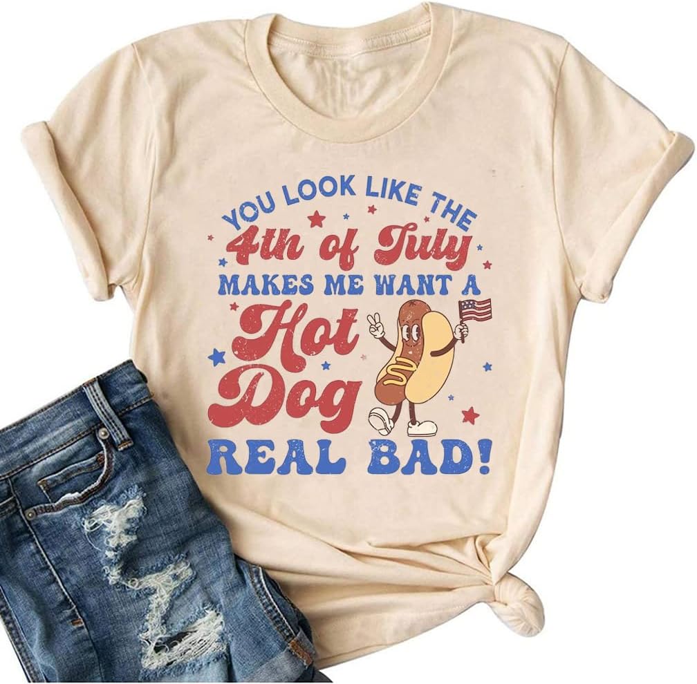 4th of July Patriotic Graphic Tee