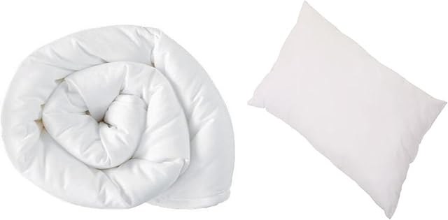 Home Sweet Home UK Anti Allergy 4.5 Tog 100 x 120 cm Junior/Toddler Cot Duvet And Pillow Set