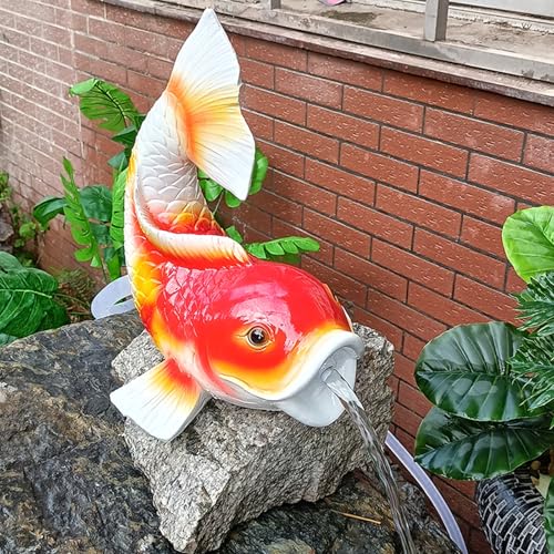 Pezzi Garden Decor sputacchiera per laghetto Koi, Piccola Fontana Per Laghetto, accessori per laghetto da giardino per esterni, per terrazza, patio, veranda