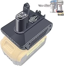 JJXNDO DC34 Type B Baterry Adapter for Dy.Son DC35 DC34 DC31 DC56 DC57 DC44 Type B Handheld Vacuum Cleaner, Converter for Dewalt 20V Li-ion to Replace for Dy.Son Type B Battery[ONLY for Type B]
