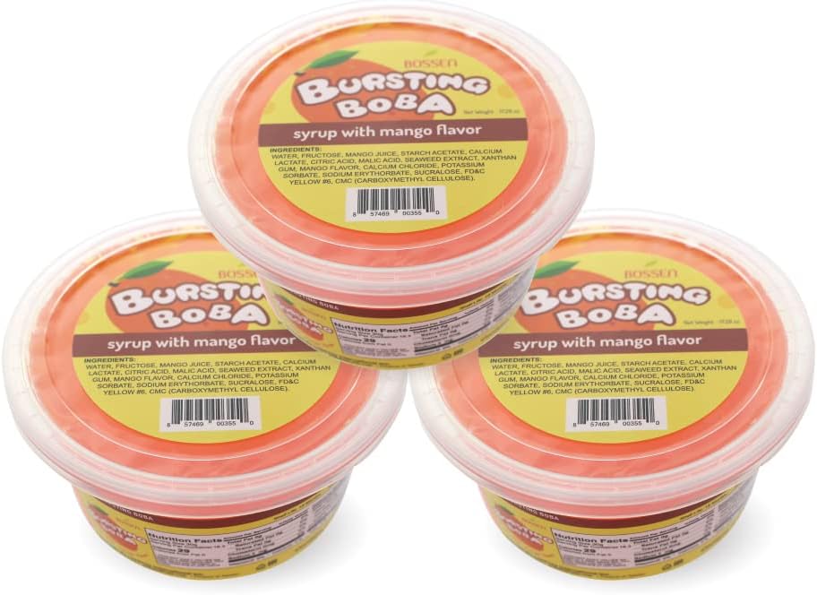 Bursting Popping Boba 3 Flavor Fun Pack, 3.45 pounds