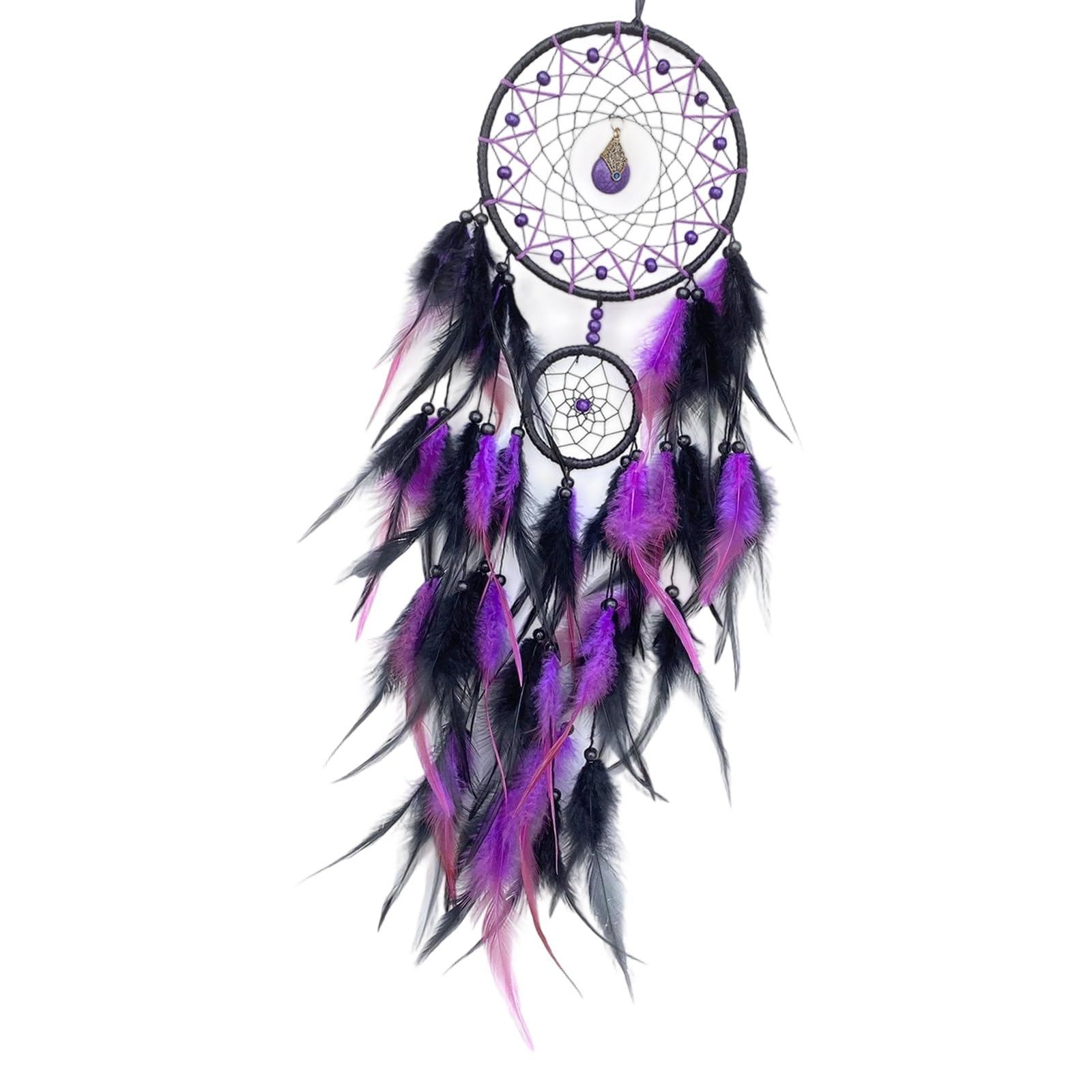NEWFT Wall Art Dream Catcher Large Dreamcatchers Wall Hanging Decors Hand Woven Dream Catchers for Bedroom Living Room Dorm Catcher Decors