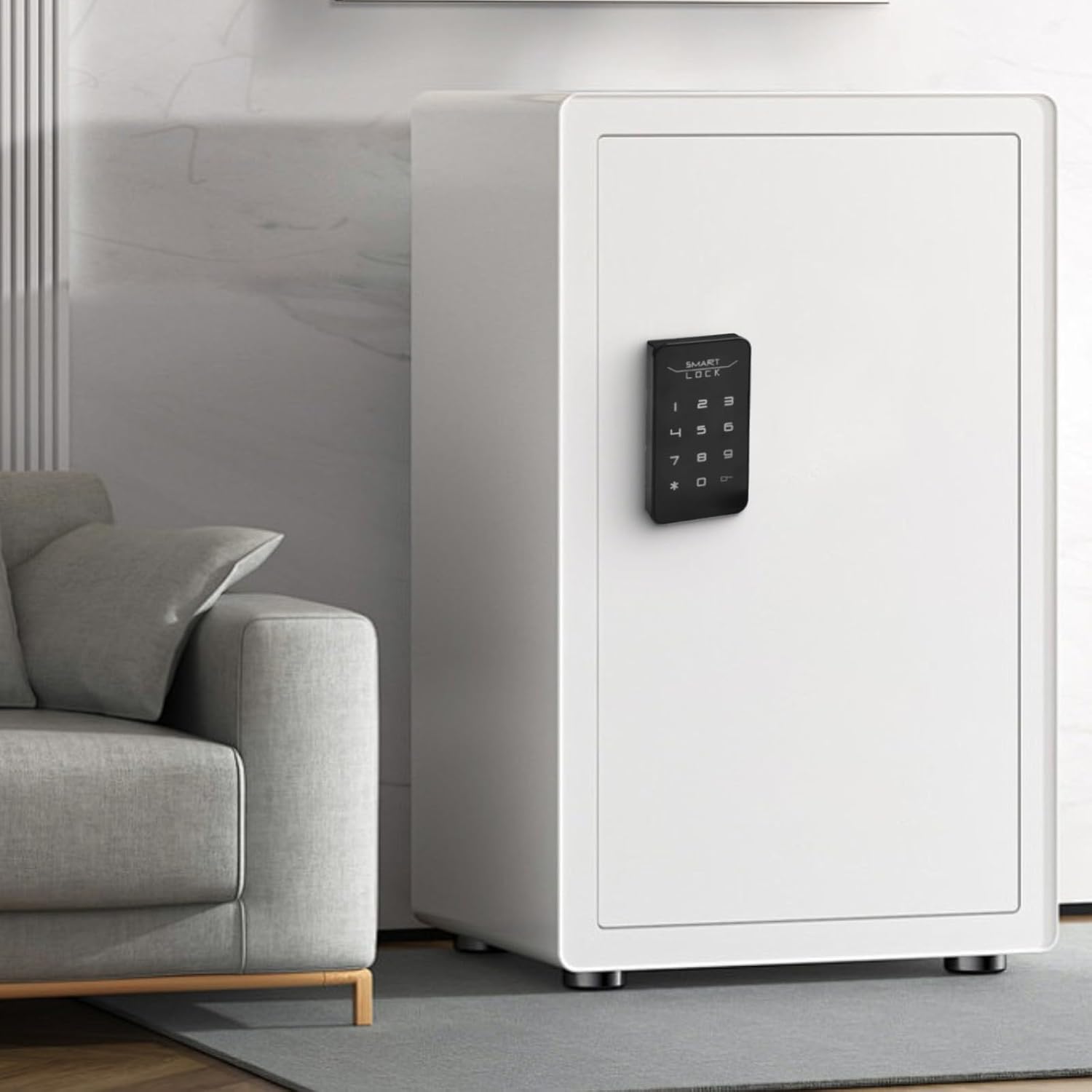 Secure Electronic Drawer Lock With USB Charging Capability And User Management For Homes And Offices