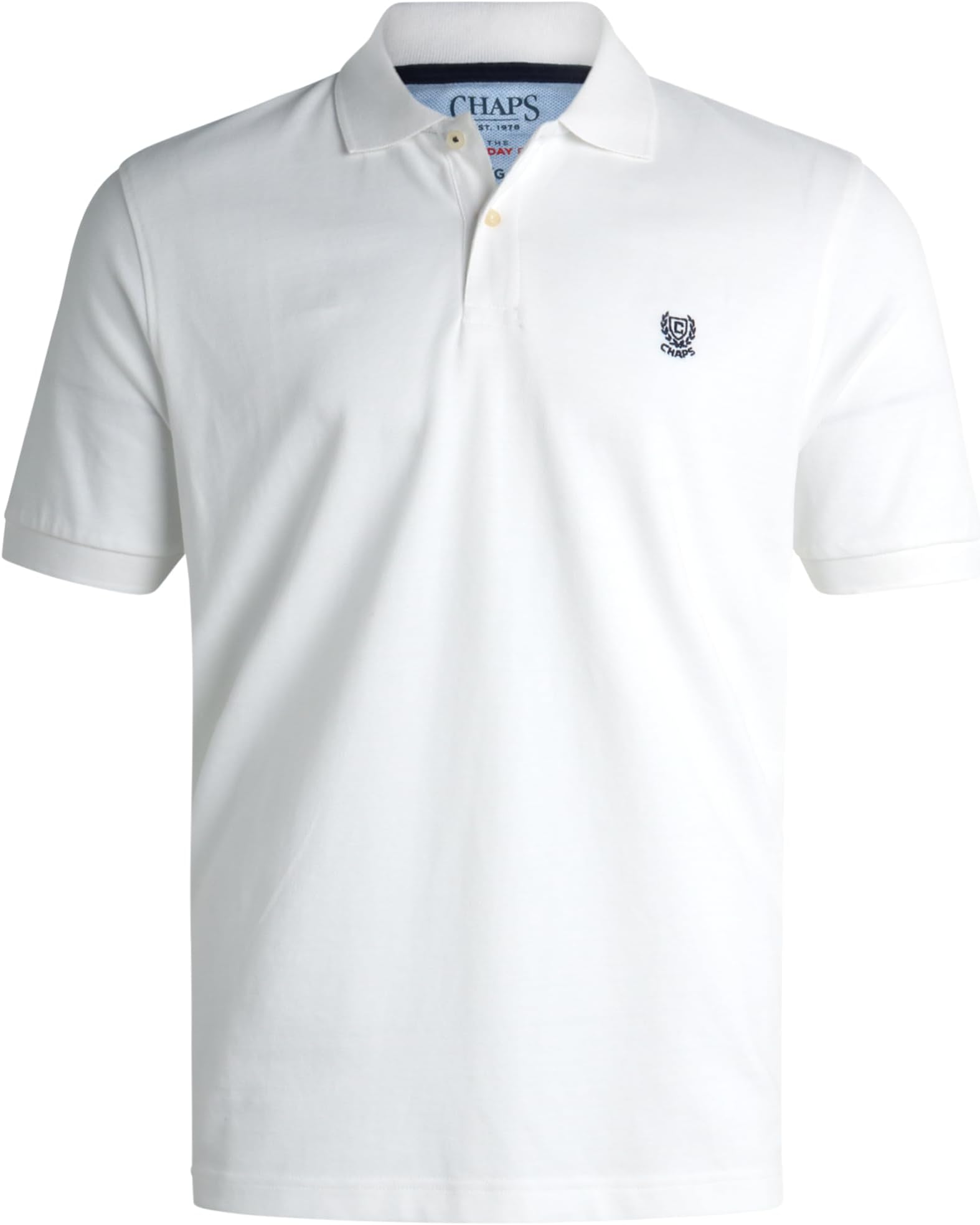 ChapsMen's Polo Shirt - Classic Fit Short Sleeve Casual Cotton Polo Shirt – Golf Shirt for Men (S-2XL)