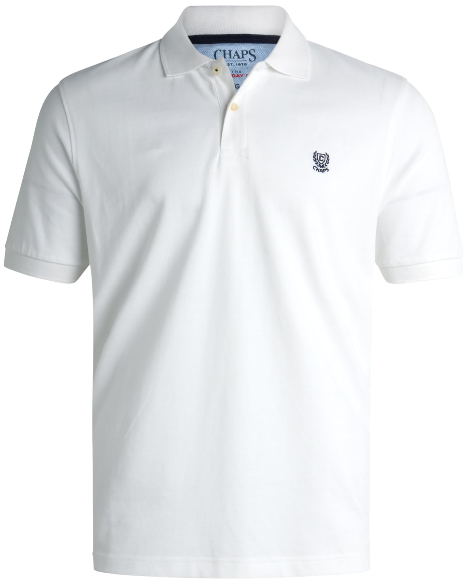 ChapsMen's Polo Shirt - Classic Fit Short Sleeve Casual Cotton Polo Shirt – Golf Shirt for Men (S-2XL)