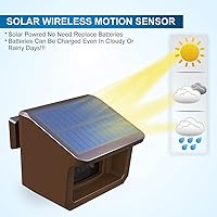 Vista 4 de Sistema de alarma para entrada de vehículos HTZSAFE - Sistema de alarma solar HTZSAFE de 1/2 milla - Rango de sensor de hasta 70 pies de ancho
