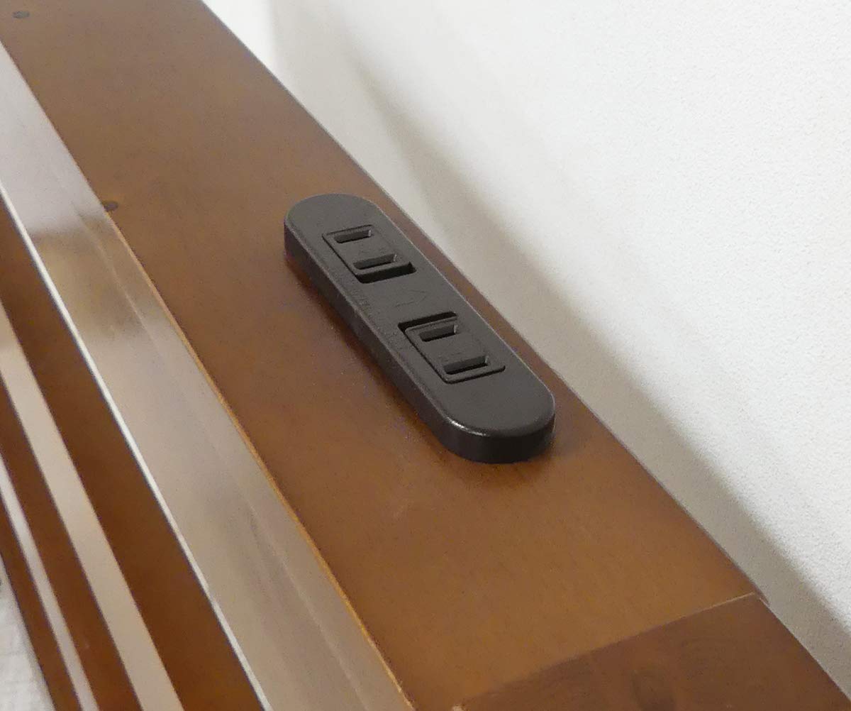 Amazon｜クロシオ すのこシングルベッド ダークブラウン W100.5×H77(37