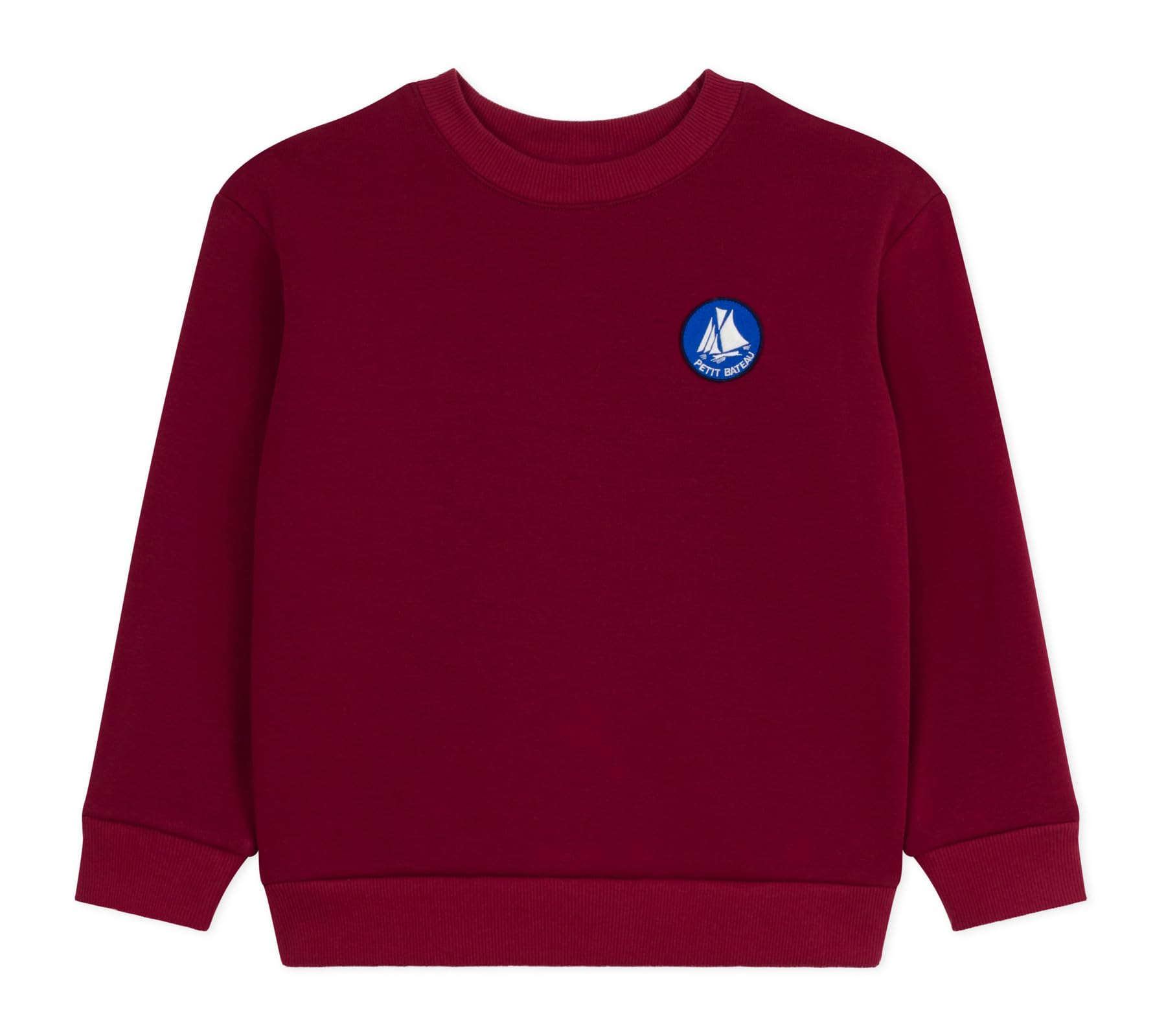 Petit Bateau Bluza dziecięca z gładkiej bawełny